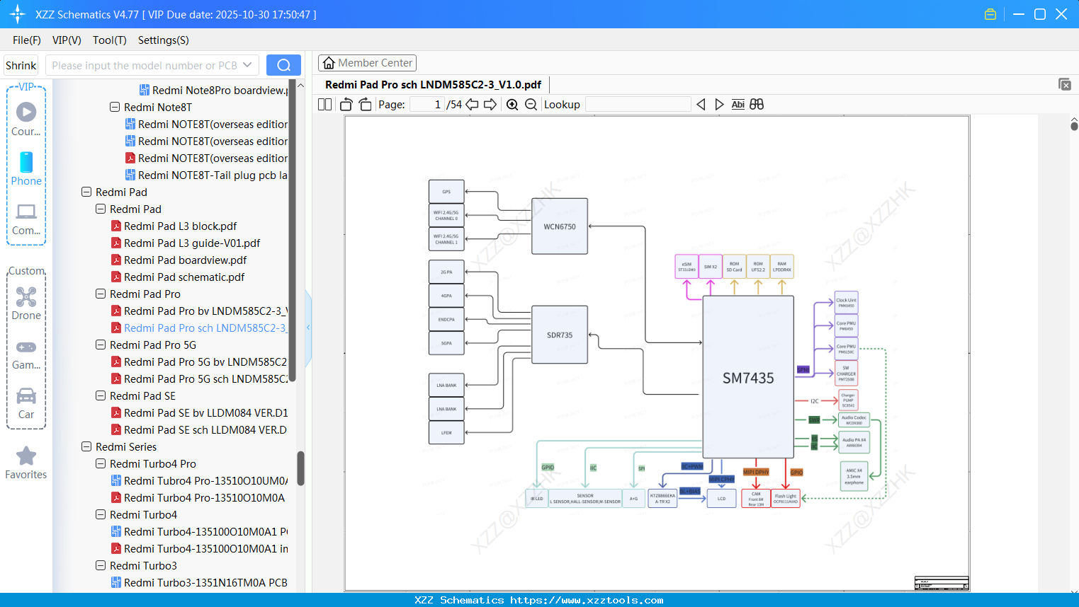Xiaomi Redmi Pad Pro Sch LNDM585C2-3_V1.0